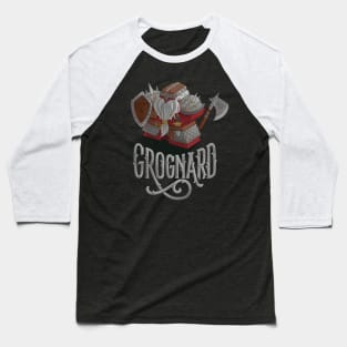 Grognard Meeple Baseball T-Shirt